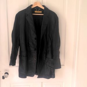Donna Karan Signature Leather Jacket